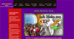 Desktop Screenshot of indiaelections2014.info